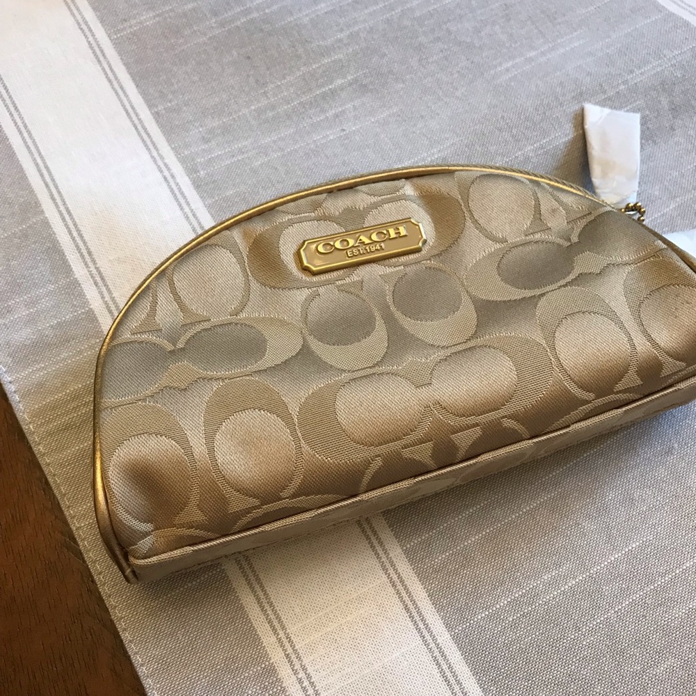 NEW Coach cosmetic bag